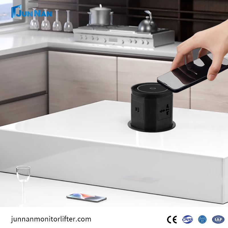 Office Hidden Plug Recased Multifunction Power Outlet