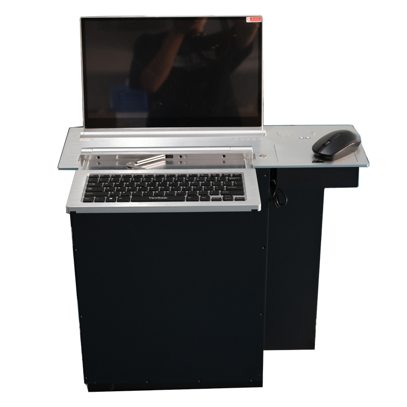 Выдвижной моторизованный подъемный стол для монитора с экраном BOE для подъема моторизованного ЖК-монитора