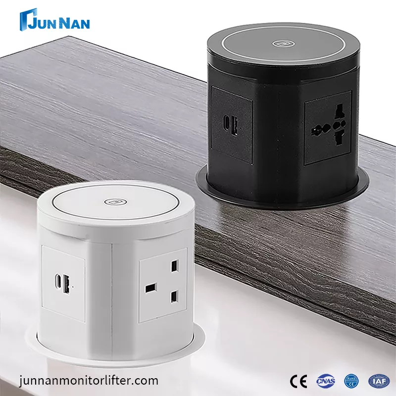 Spop-Up Socket Smart Plug с USB и беспроводной зарядкой WiFi